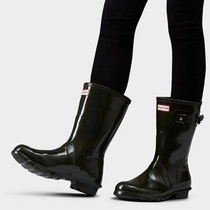 Hunter Black Women's Winter & Rain Boots